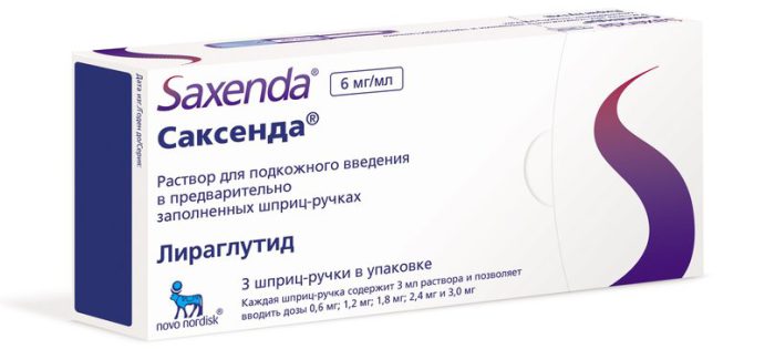 Саксенда Saxenda (лираглутид)