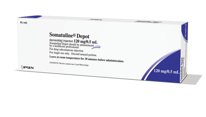 lanreotide acetate (Somatuline Depot)